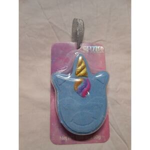 NEW Blue Unicorn Face Bath Fizzer Bomb Spa 1.76oz Great Girls party favors Gifts